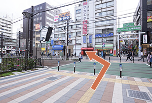 JR南口大塚駅からの順路02