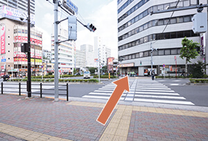 JR南口大塚駅からの順路04
