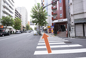 JR南口大塚駅からの順路06