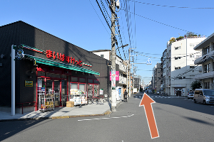 東京メトロ丸の内線 新大塚駅2番出口からの順路04